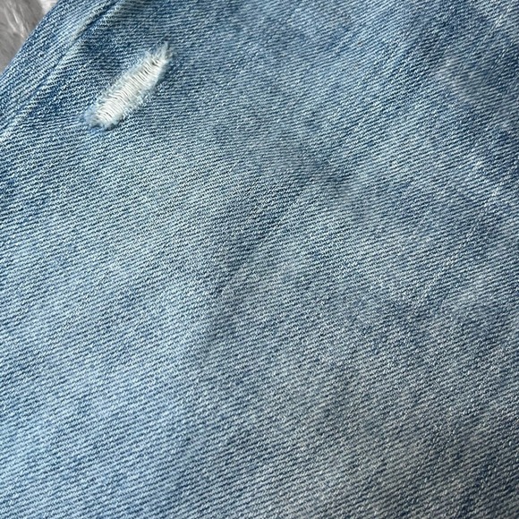 Vintage Old Navy Womens Size 12 Short Boy-Cut Jeans Low Waist Distressed Y2K - Picture 13 of 16